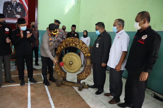Lomba Pencak Silat Pelajar Kapolres Blitar Kota Cup, digelar Polres Blitar
