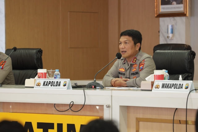 Kapolda Jatim Cek Kesiapan Malam Puncak Gebyar Nusantara Gemilang Jawa Timur 2022