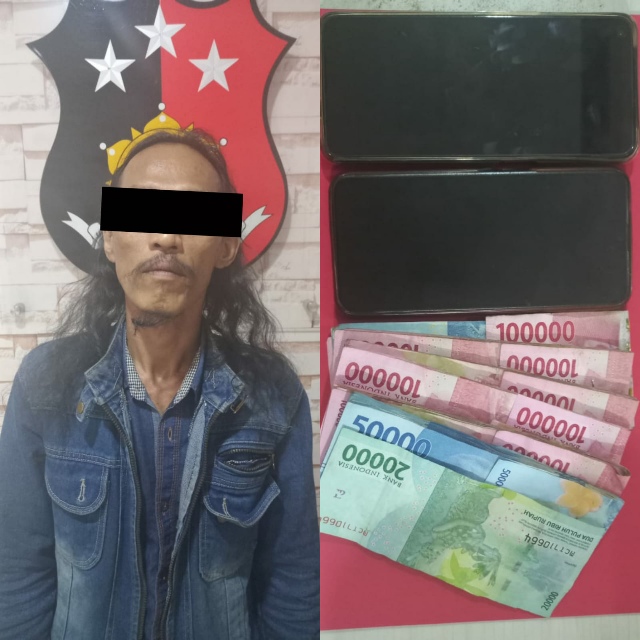 Ngopi di Warkop Sambil Jual Chip Domino Ditangkap Polisi
