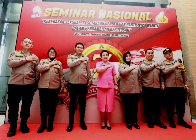 HUT Polwan ke-74, As SDM Polri Gelar Seminar Nasional
