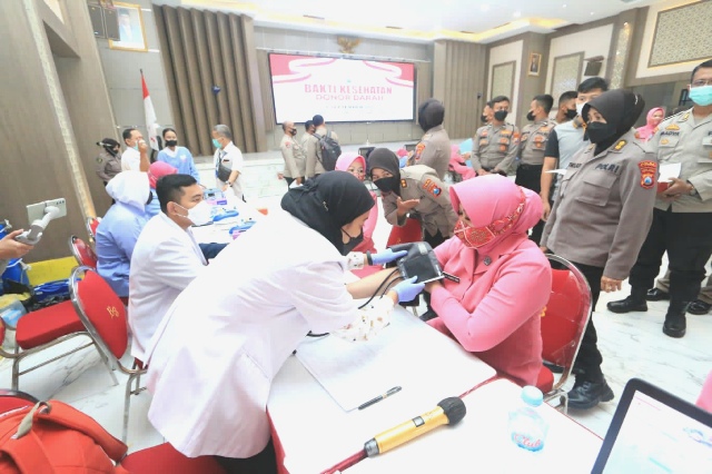 Hari Polwan ke-74, Polwan Polda Jatim Gelar Berbagai Kegiatan