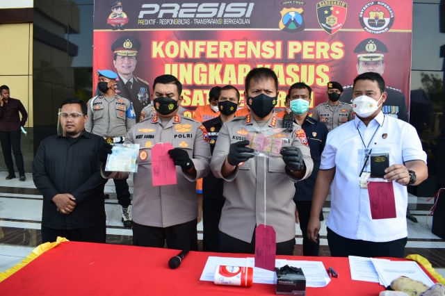 Penyalahgunaan BBM Bersubsidi, Pelaku Modifikasi Bak Truk, Berhasil diungkap Polresta Sidoarjo