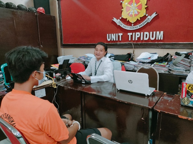 Perampas Hp Emak-Emak Gowes Diamankan Polisi