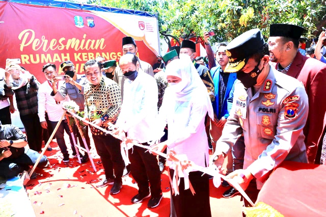 Gubernur Jatim dan Kapolda Jatim Resmikan Rumah Kebangsaan