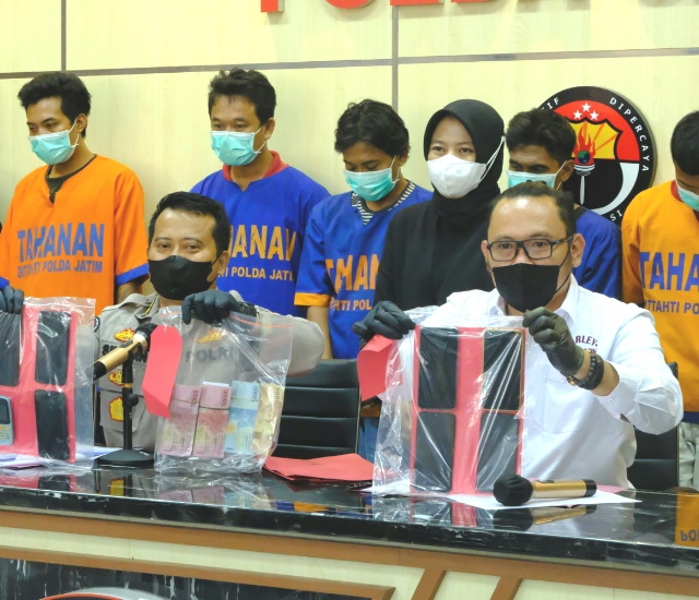 Polda Jatim Bekuk Komplotan Penggelapan Gula Ravinasi