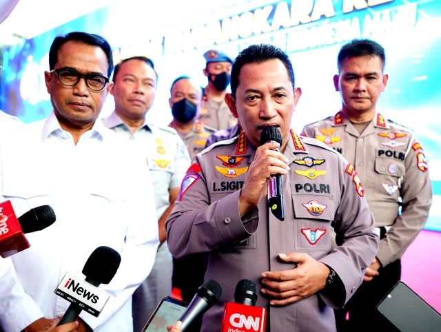 HUT Lantas ke-67, Kapolri Resmikan ETLE Nasional di 34 Polda