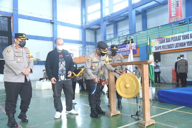 Cetak Atlet Daerah, Polres Lamongan Gelar Turnamen Pencak Silat