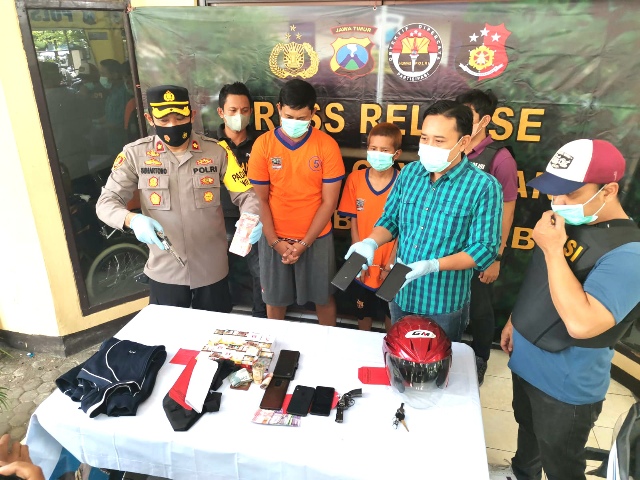 Merampok Minimarket dengan Pistol Mainan Diamankan Polisi