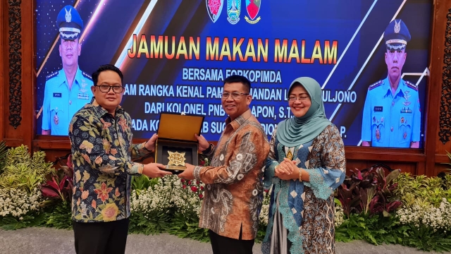 Jamuan Pisah Kenal Danlanud Muljono Juanda Surabaya Dihadiri Forkopimda Jatim