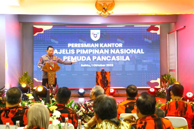 Dihadapan Kader Pemuda Pancasila, Ini Pesan Kapolri