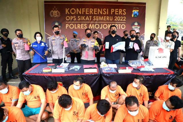 Kurun Waktu 12 Hari, 30 Pelaku Tindak Kriminal Diamankan Polisi