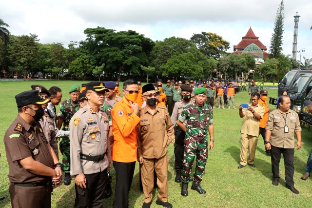 Antisipasi Bencana Alam Polres Bondowoso dan Stakeholder Siapkan Pola Penyelamatan
