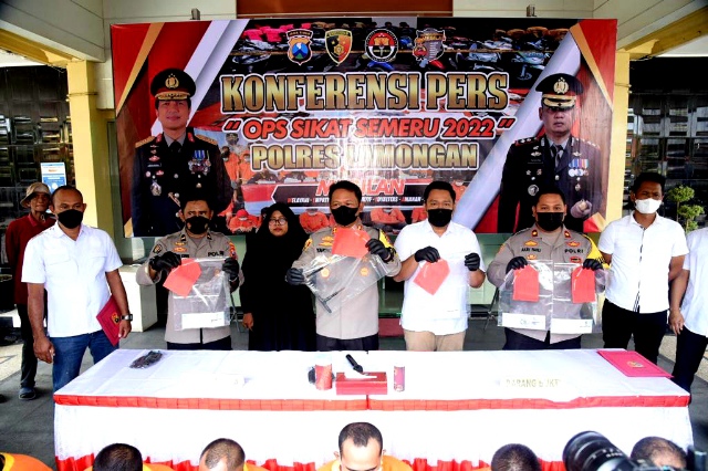 11 Pelaku Pencurian Ternak dan Motor Diamankan Polisi