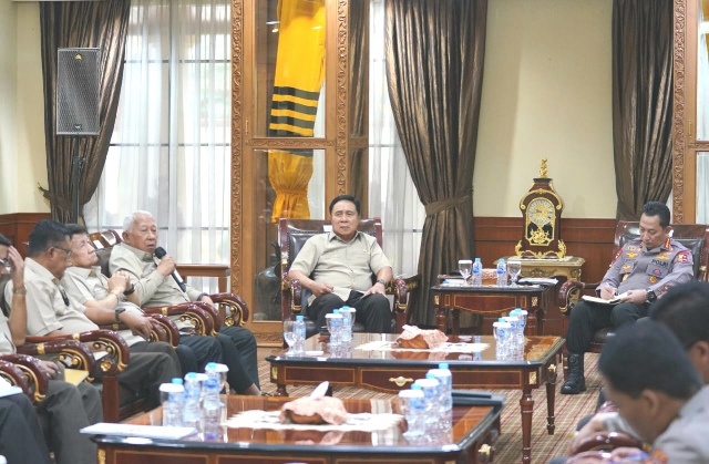 Kapolri Apresiasi Dukungan Moril dari Mantan Kapolri