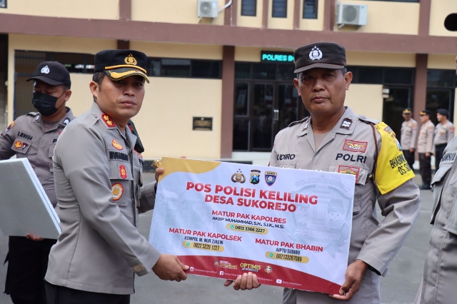 Program Polres Bojonegoro Peduli Kondusifitas di Masyarakat, Diaplikasikan “Matur Pak Kapolres dan Pak Kapolsek”