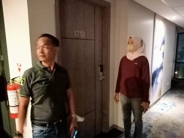 Lokasi yang Diduga TKP Pembuatan Video Viral Wanita Berkebaya Merah, didatangi Anggota Polrestabes Surabaya