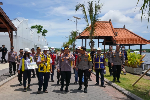 Kapolri Pastikan KTT G20 Berjalan Lancar dan Aman, dalam Gladi Pengamanan serta Tinjau Venue