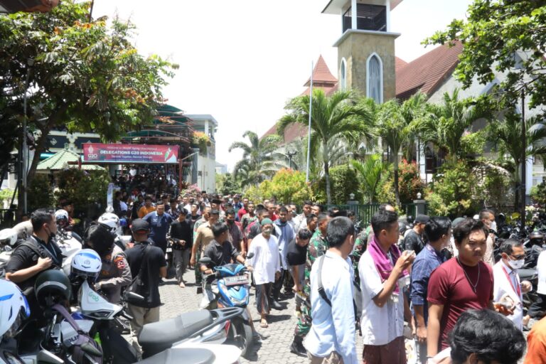 Amankan Delegasi dan Tamu KTT G20 saat Beribadah, Cara terbaik TNI-Polri