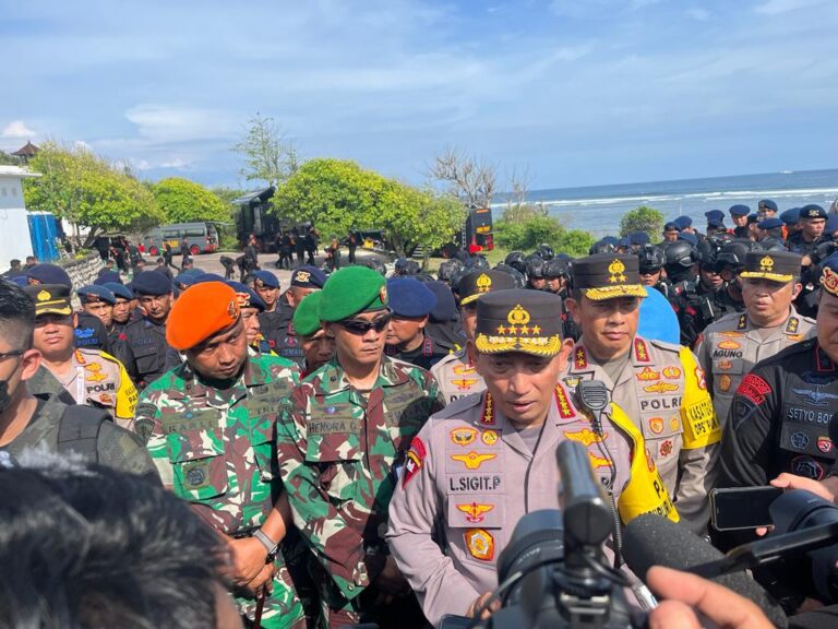 Kapolri: “Jadikan Ini Kebanggaan dan Kehormatan Kalian”, Bakar Semangat Anggota Pengamanan KTT G20