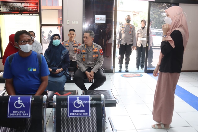 Cek Pelayanan Publik di Polres Batu Pastikan Pelayanan Sesuai Prosedur melalui Irwasda Polda Jatim