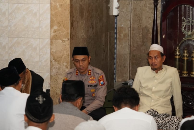 Kapolres Malang Bersama Forkopimda Safari Sholat Subuh dalam Membangun Visi Religi
