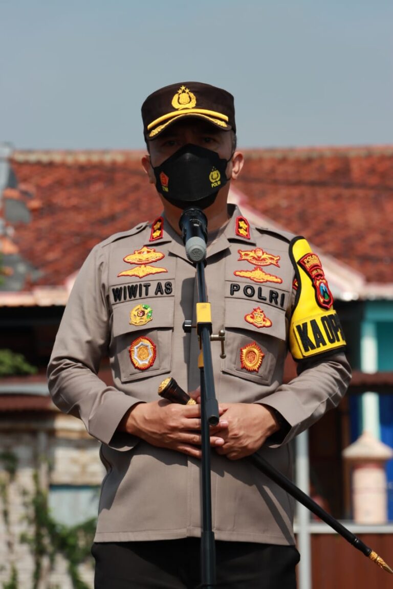 Himbauan Prokes Antisipasi Lonjakan Covid-19 Disampaikan Polresta Mojokerto