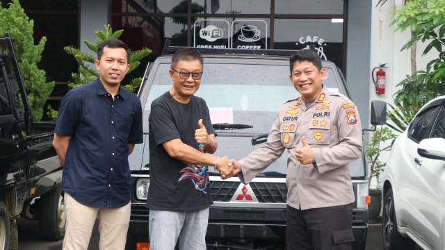 Koban Curanmor Apresiasi Kinerja Polres Ponorogo, Telah Mengembalikan Mobil yang Dicuri Pelaku Kejahatan