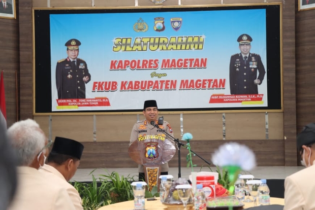 Polres Magetan Jalin Silaturahmi Bersama dalam Pemantapan Harkamtibmas