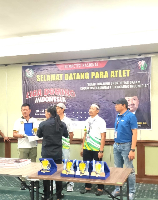 Tim PORDI Jatim Raih Juara 4 dalam Kejurnas Liga Domino Indonesia 2022