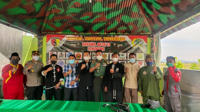 Jajaran Polres Nganjuk Ajak Komunikasi Pengurus Perguruan dalam Pemantapan Harkamtibmas