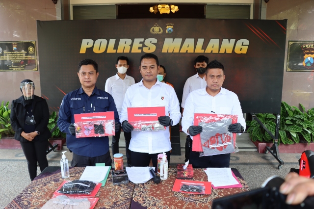 Tersangka Pelemparan Bondet Rumah Petugas Lapas berhasil Diamankan oleh Anggota Polres Malang