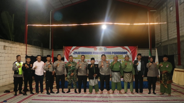 Ciptakan Kamtibmas Kondusif, bersama Polres Ponorogo dan Perguruan Silat