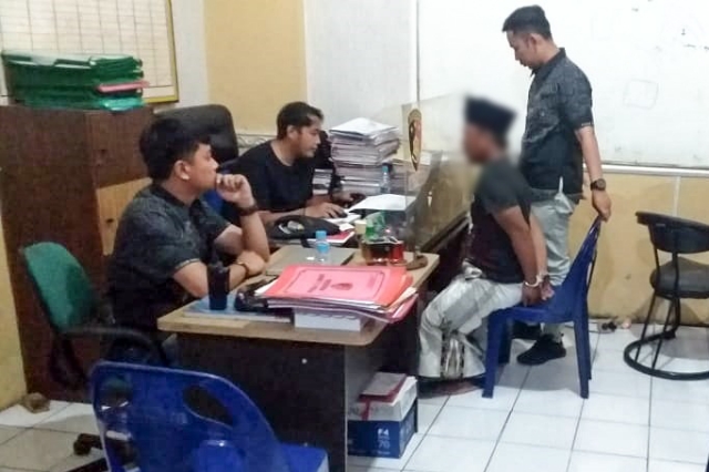 Terduga Pelaku Pembacokan Bermotif Asmara berhasil Ditangkap Anggota Polres Probolinggo Kota