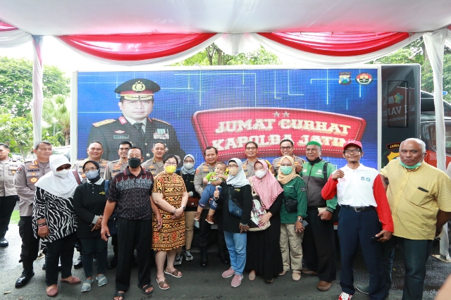 Cara Kapolda Jatim Saring Aspirasi Masyarakat, melalui Program “Jumat Curhat”