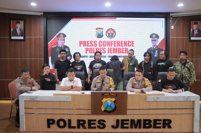 Polres Jember Berhasil Amankan Terduga Pembunuhan Siswi di Kencong dalam Waktu Kurang dari 24 Jam