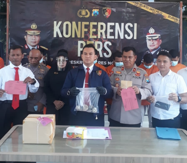 25 Kasus Dalam 3 Bulan Terakhir diungkap Polres Nganjuk