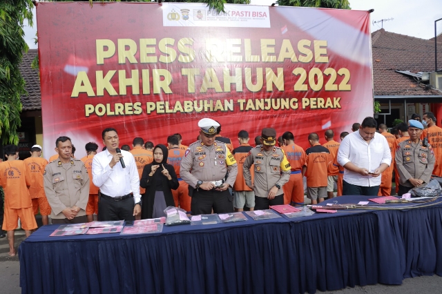 Peredaran Sabu Sebanyak 40 Kg Berhasil Digagalkan Anggota Polres Pelabuhan Tanjung Perak