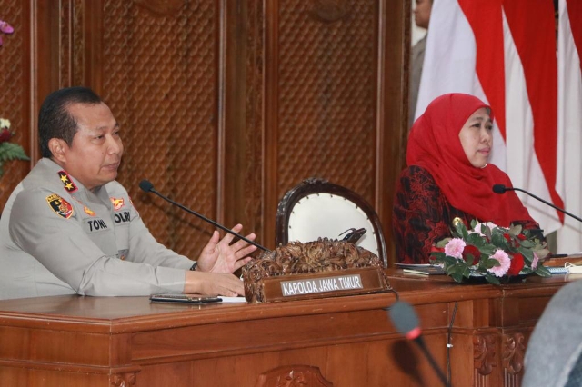 Gelar Rakor Bahas Laka Perlintasan Kereta Api bersama Polda Jatim dan Pemprov Jawa Timur