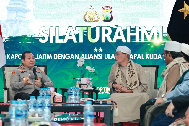 Autada Silaturahmi dengan Kapolda Jatim, dalam Mendukung Kinerja Polri