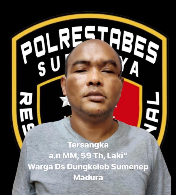 Pencuri Spesialis Pecah Kaca Mobil yang Beraksi di 5 TKP Kota Surabaya, ditangkap Polisi