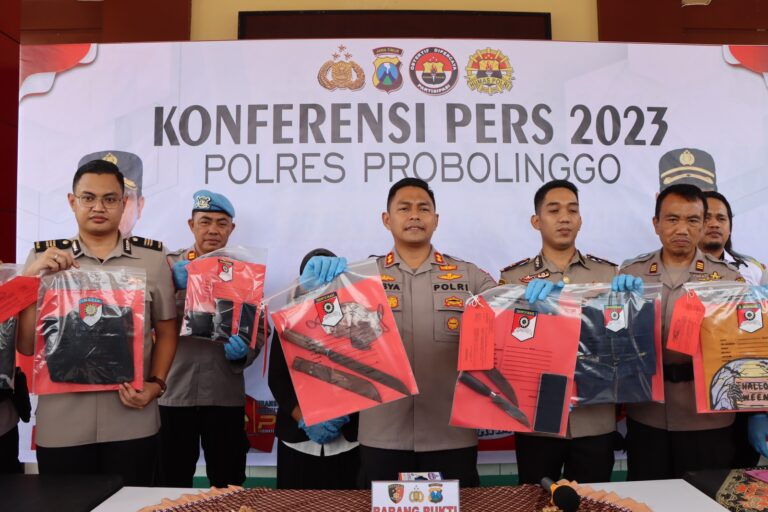 Tersangka Pembunuhan Bermotif Asmara, Berhasil diamankan Polres Probolinggo