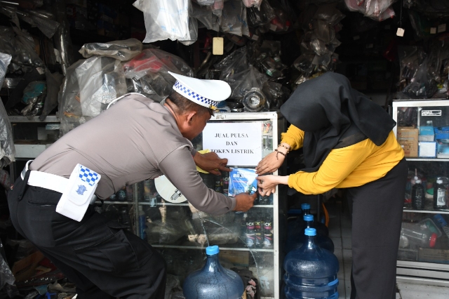 Polres Madiun Kota Sosialisasikan Larangan Penggunaan Knalpot Brong
