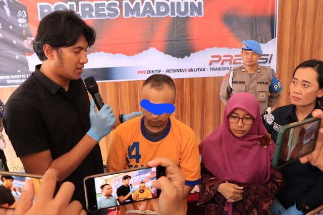 Tersangka Perampokan 2 Minimarket di Madiun berhasil Diamankan Polisi