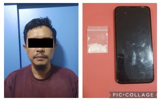 Polres Pelabuhan Tanjung Perak berhasil Mengamankan Terduga Pengedar Sabu