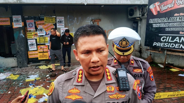 107 Orang Pasca Kericuhan di Kantor Arema FC Malang, diamankan Polisi