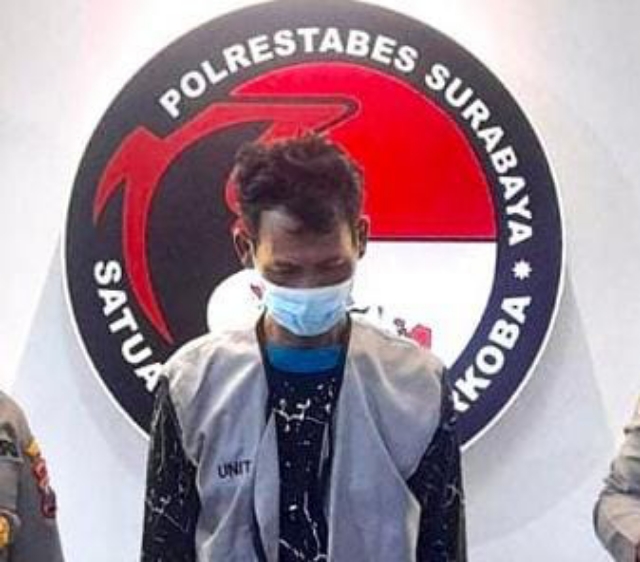 Diduga Edarkan Sabu, Pekerja Bengkel di Surabaya diamankan Polisi