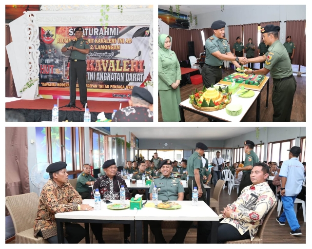 HUT ke-73 Kavaleri TNI-AD, Warga Baret Hitam di Kab Lamongan Helat Tasyukuran dan Baksos