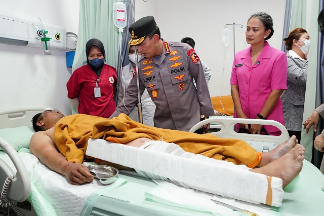 Kapolri Pastikan Kapolda Jambi dan Rombongan dalam Perawatan Maksimal di RS Bhayangkara