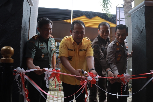 Wujud Sinergitas Bersama Forkopimda, Kapolres Jember Resmikan Omah Rembuk