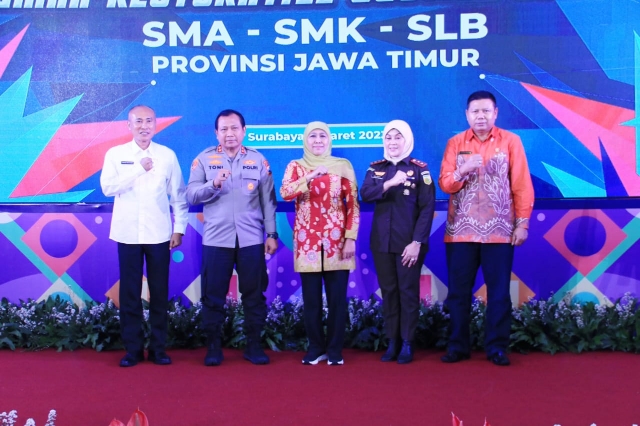 RRJS Resmi dilaunching Forkopimda Jatim